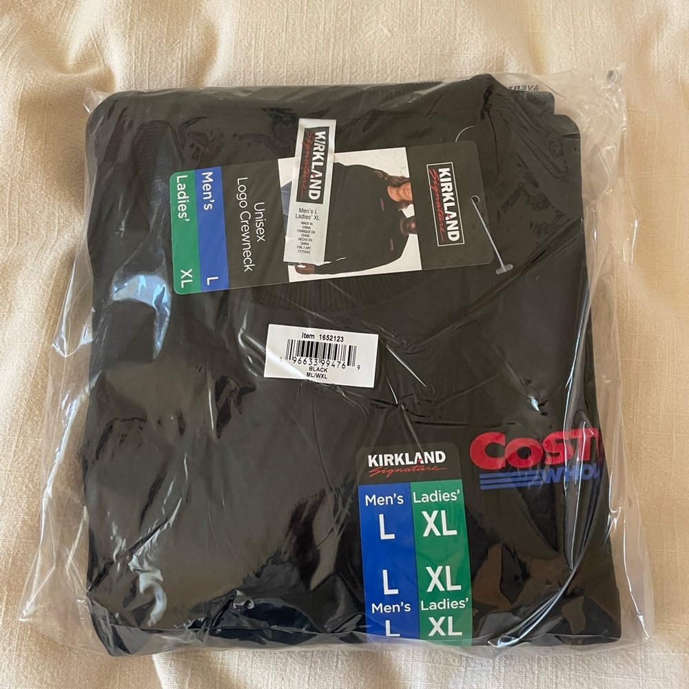 Costco Kirkland Sweatshirt NWT